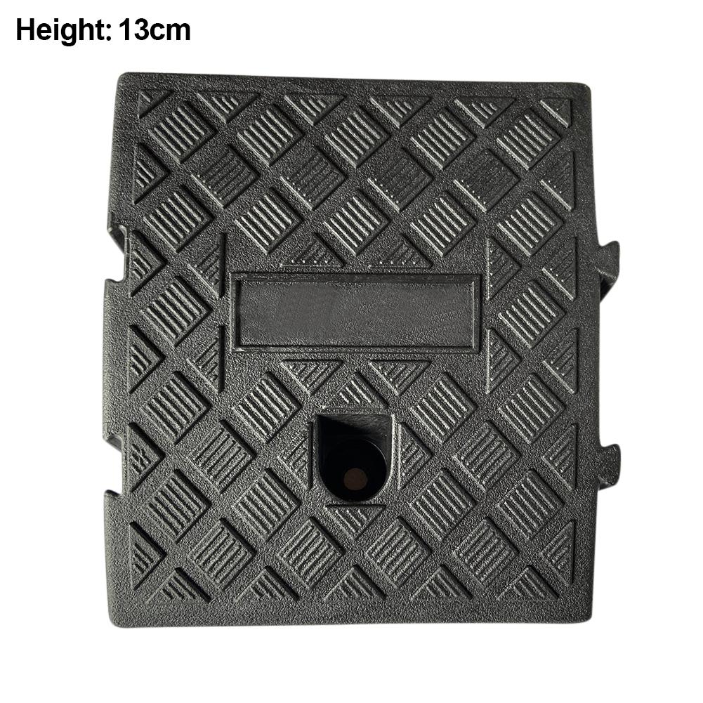 Auto Curb Ramp Draagbare Lichtgewicht Curb Ramps Zware Plastic Drempel Ramp Kit Voor Auto Vrachtwagen Bike Motorcycle: 25TIMES27T13CM