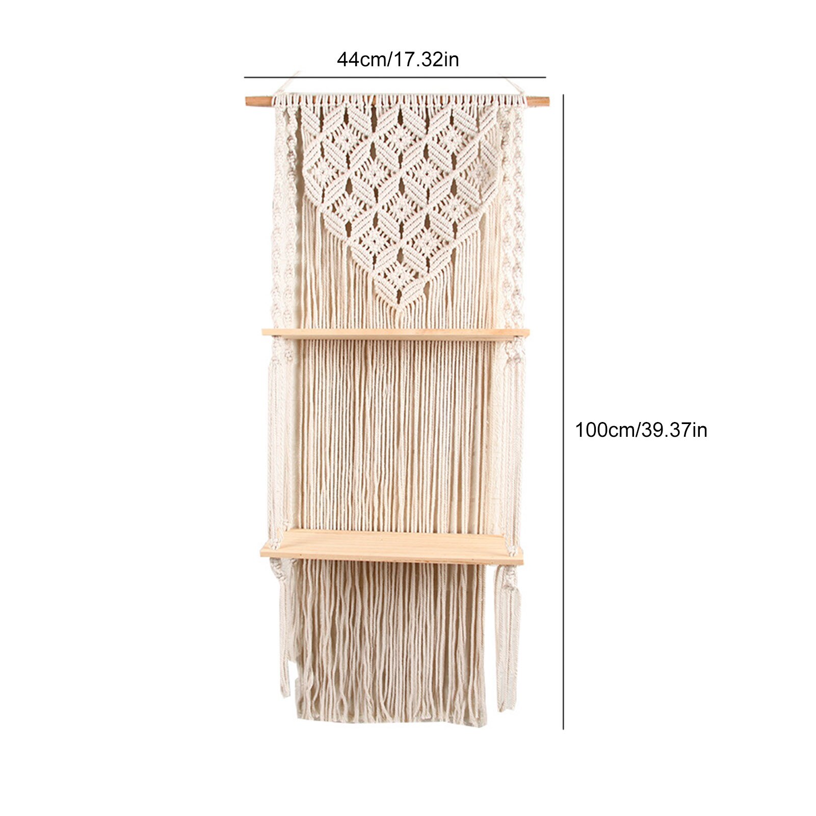 Home Decoration Bohemian Macrame Woven Wall Hanging Boho Room Geometric Tapestry Nordic Art Beautiful Apartment Room Decor: 03