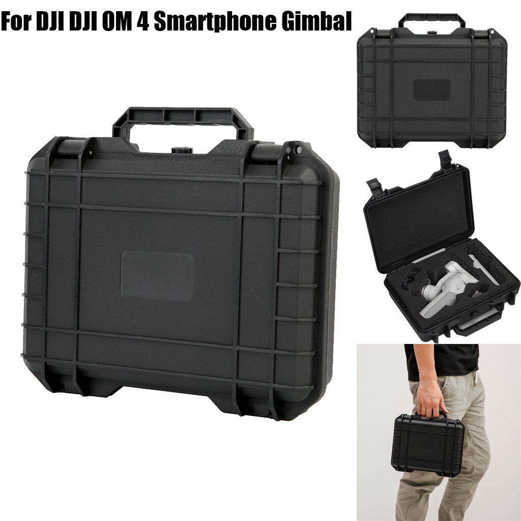 Draagtas-Waterdichte Doos Voor Dji Dji Om 4 Smartphone Gimbal En Accessoires Rc Drone Waterdichte Compact Reizen Opslag hard