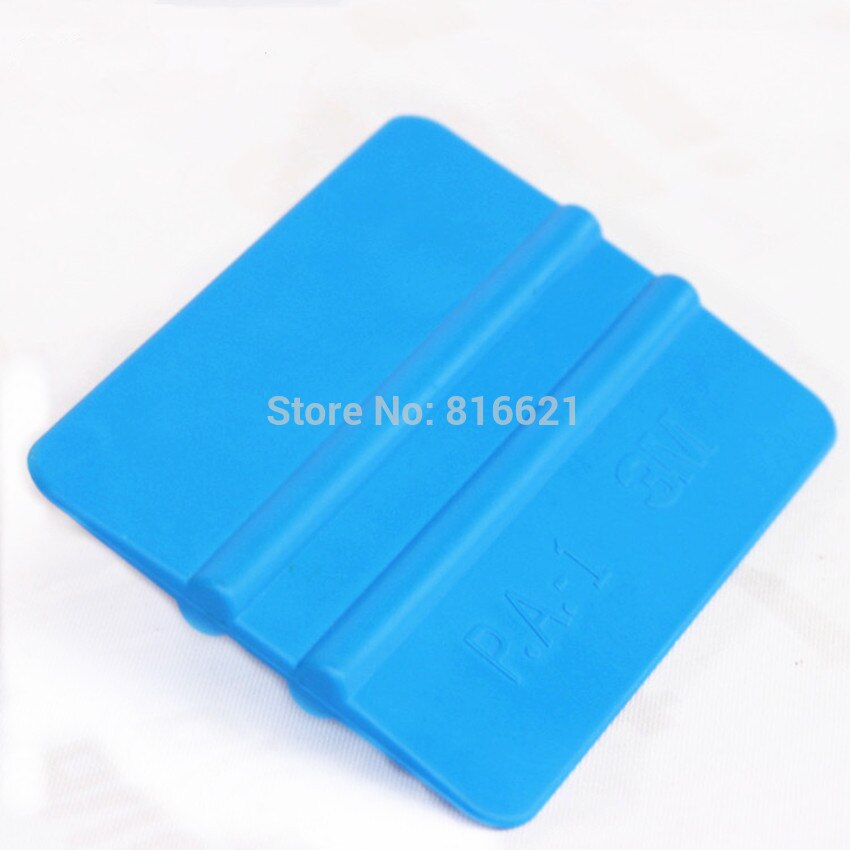 Qili qg -40 med størrelse 10cm*7cm bil vinyl film indpakningsværktøj blødt fleksibelt gummiskraberværktøj