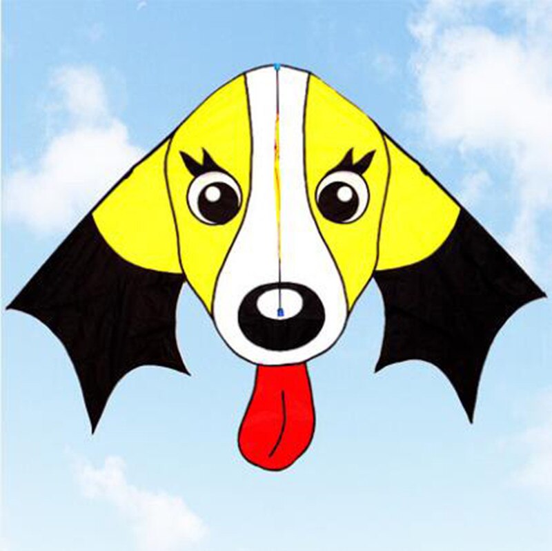 dier kite hond kite nylon scheurvast outdoor sport vliegende speelgoed kinderen makkelijk te vliegen enkele lijn kite fabriek
