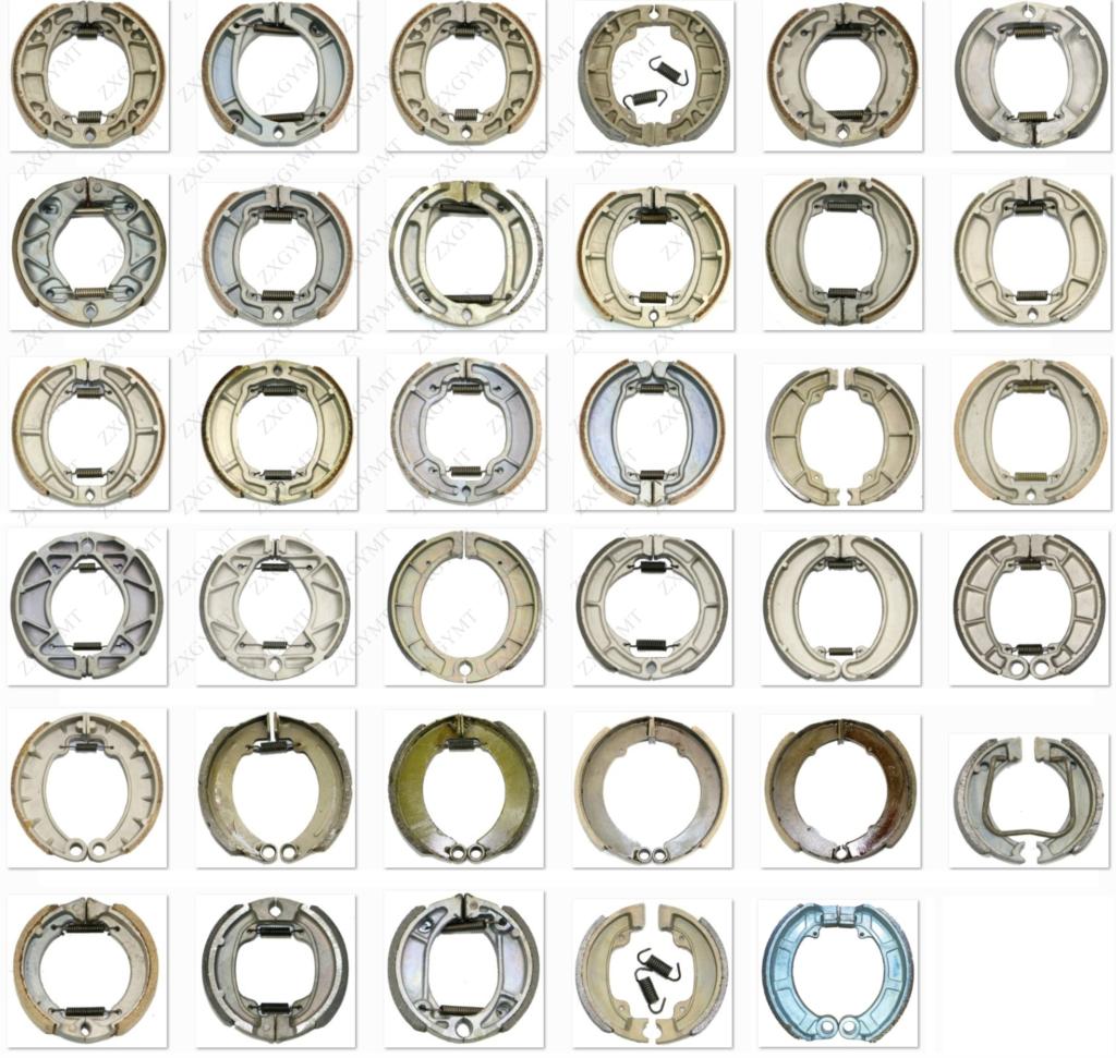 Motorrad Bremsbacken Trommel 80 87 90 95 110 120 130 135 140 150 160 180 200 mm Halb Runde loch 17 18 20 22 23 25 28 30 35 38 40