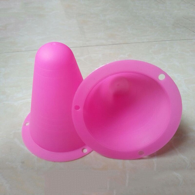 10 Pcs Soccer Training Marker Football Sign Bucket Road Cone Obstacles Roadblocks