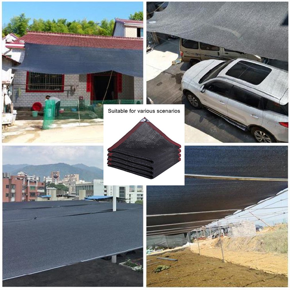 Sun-block Shade Cloth Net Mesh Shade With Grommets For Garden Patio Garden Shading Net Shade Cloth Cover