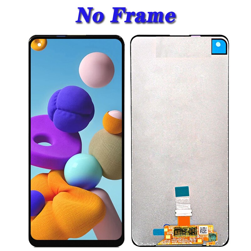 6.5 "Originele Lcd Voor Samsung Galaxy A21s A217 A217F Lcd Touch Screen Digitizer Voor Samsung A21s Lcd SM-A217F/ds Vervanging: Original No Frame