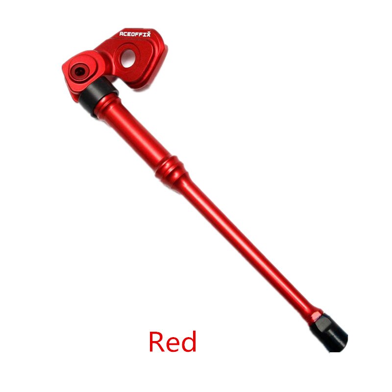 Fiets aluminium CNC kickstand Voor Brompton Fiets Beugel decoratie accessoires: red