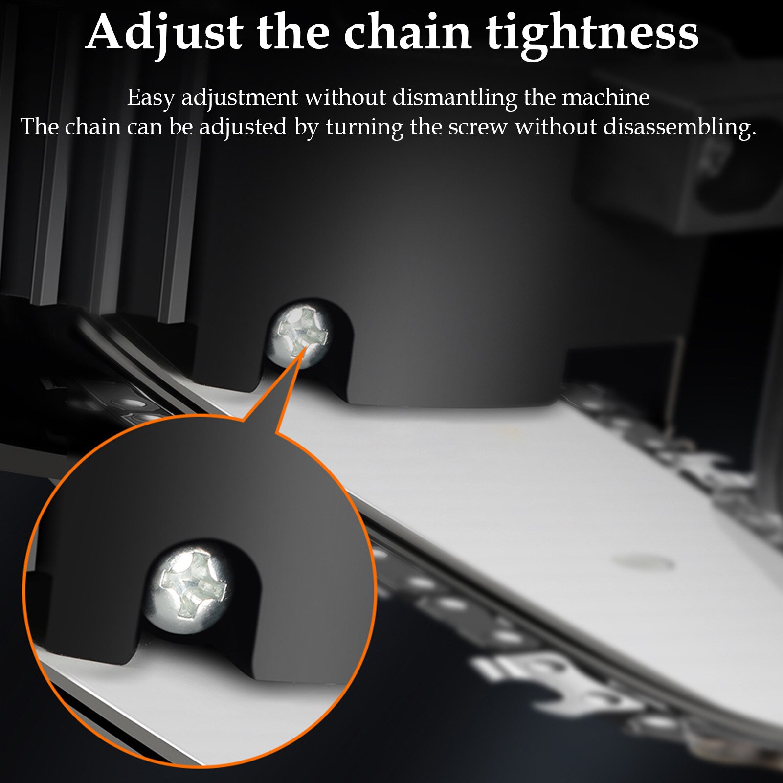 21V 6 Inch Rechargeable Electric Chain Saw Cordless Woodworking Wood Cutter With EU/US/AU/UK Plug Adapter 1/2 Batteries