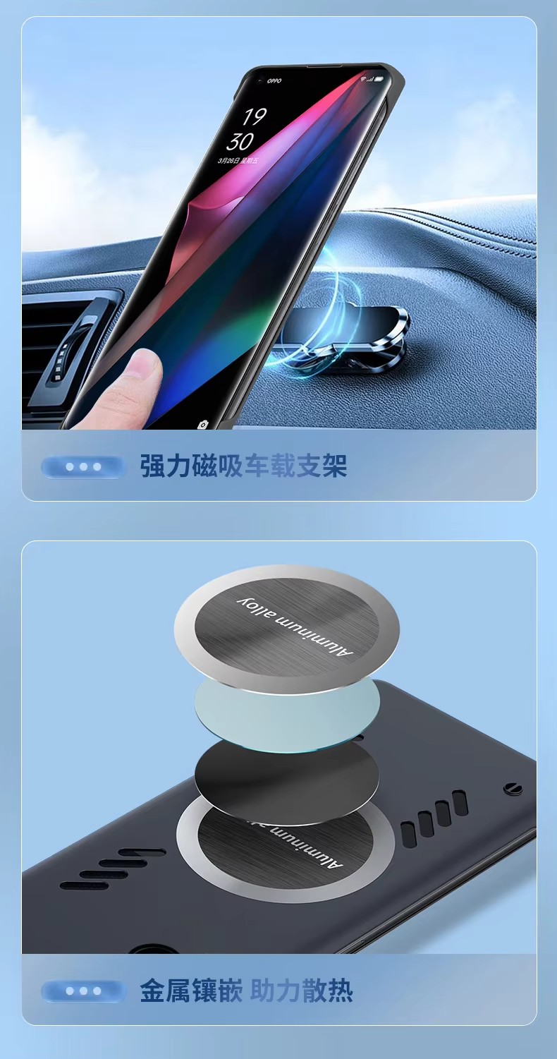 Schutzhülle aus robustem pc mit wärmeableitung für oppo realme gt neo 3 3t 2 2t 5 , auch für oppo realme  gt 2 Profi  gt2 geeignet.