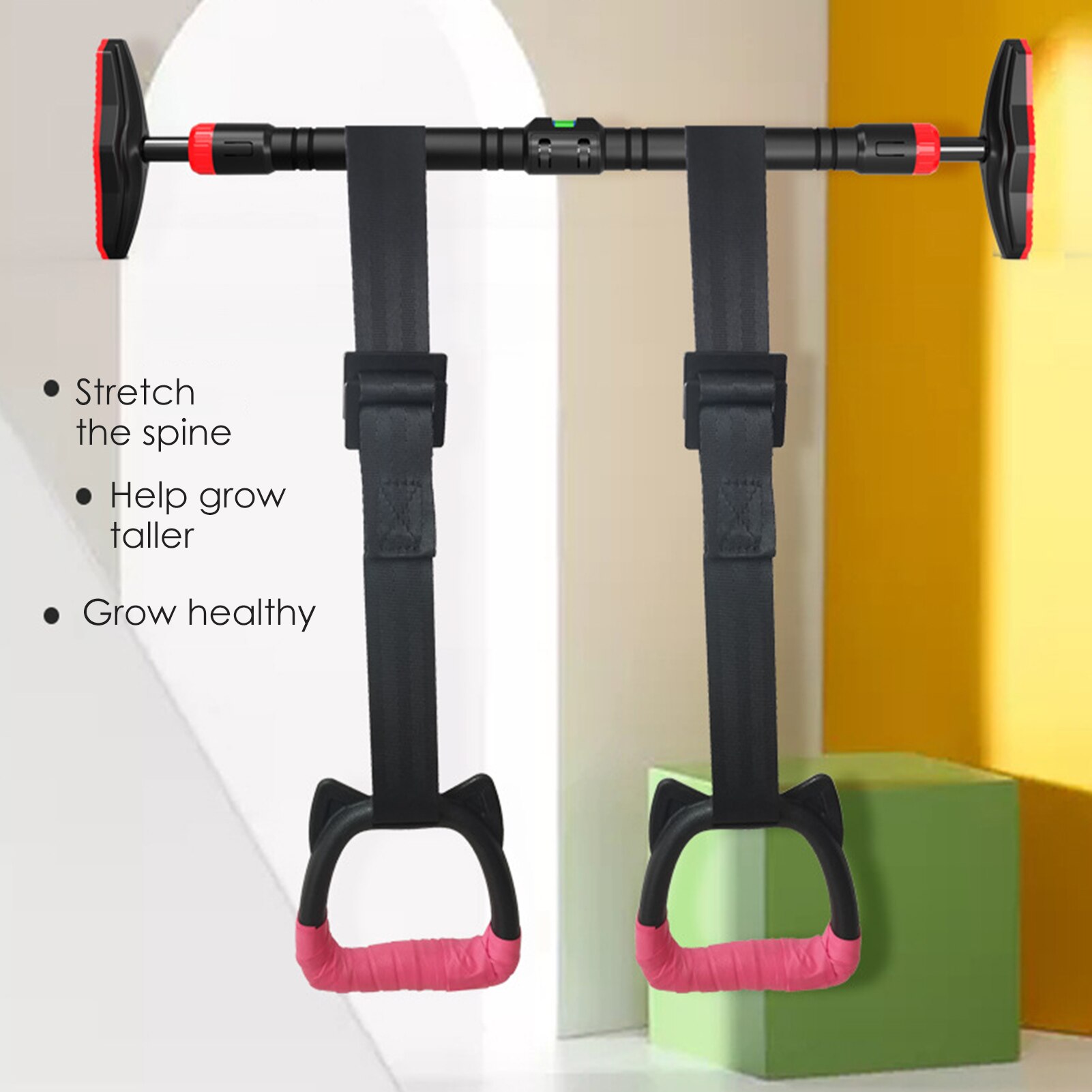 Gimnastyka pierścień dziecięcy antypoślizgowy niedźwiedź 200KG pierścienie robić ćwiczeń ćwiczenia gimnastyczne robić crossfitu ciągnąć w górę Dom zdatność trening siłowy