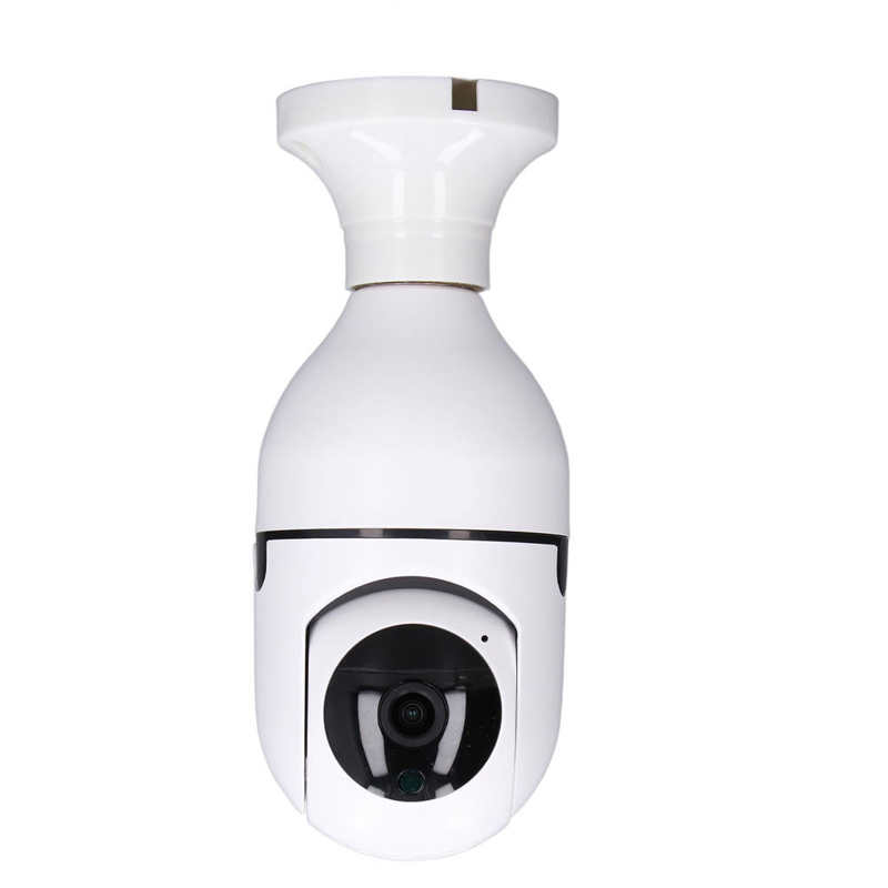 WIFI Camera Bulb Socket Infrared CCTV Dome Motion Detection for Indoor