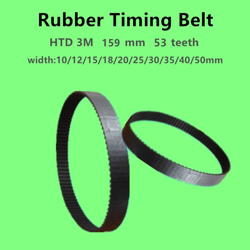 5 -stcs boog htd 3m distributieriem rubber gesloten lus synchrone pek 3