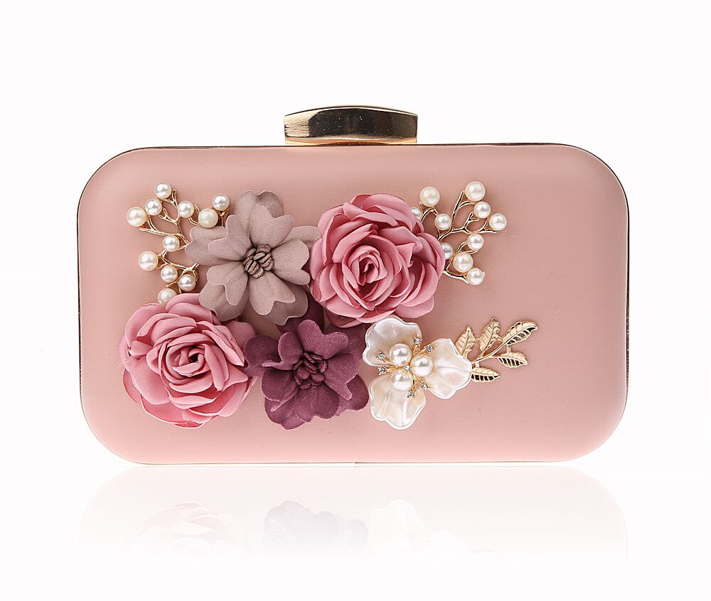 2022 Vrouwen Clutch Bag Dames Zwart Avondtassen Dames Koningsblauw Dag Koppelingen Portemonnees Vrouwelijke Roze Bruiloft Tas WY148: Pink