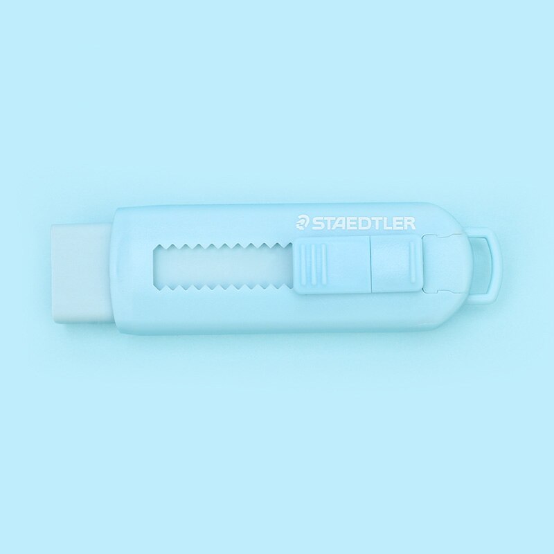 Goma de borrar Push-pull de Alemania, borrador limpio, seguridad y protección del medio ambiente, serie de colores claros, 1 ud.