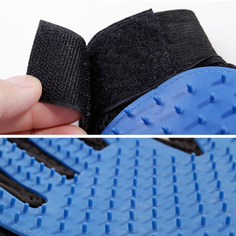 Haustier Handschuh Katze Pflege Handschuh Katze Haar Deshedding Pinsel Handschuhe Hund Kamm für Katzen Schlecht Sauber Massage Haar Entferner Bürste