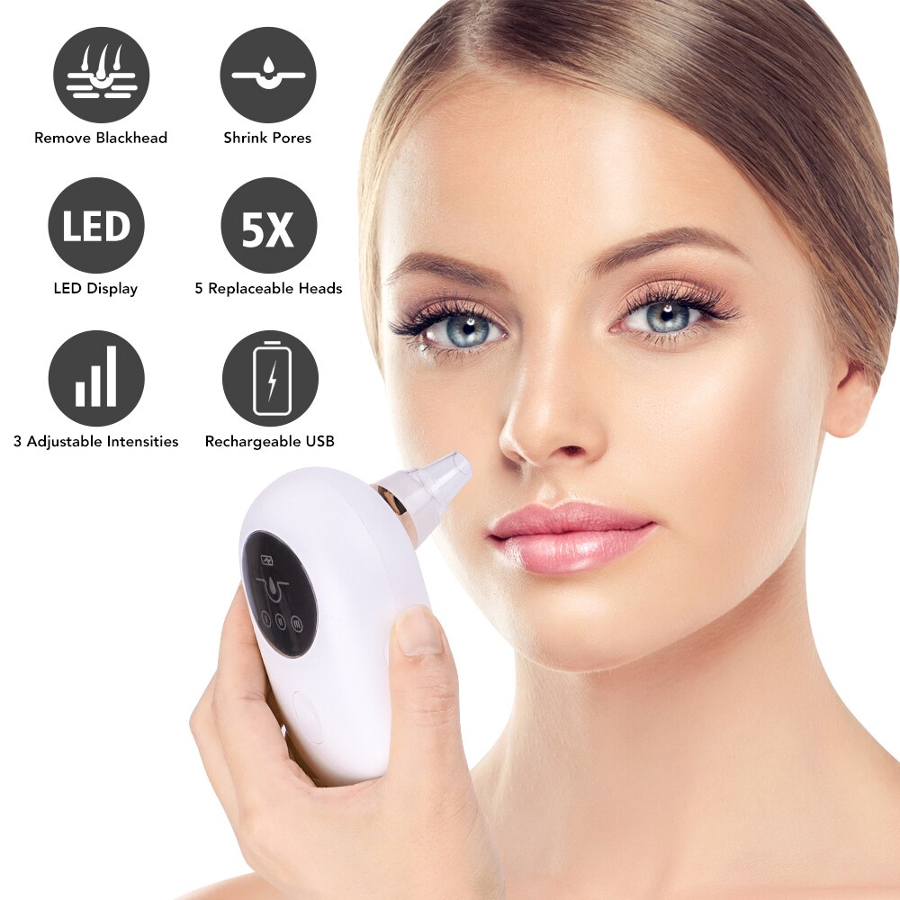 Blackhead removal Pore cleaning Electric blackhead removal acne Vacuum suction Deep facial cleansing Beauty Skin cleansing tools