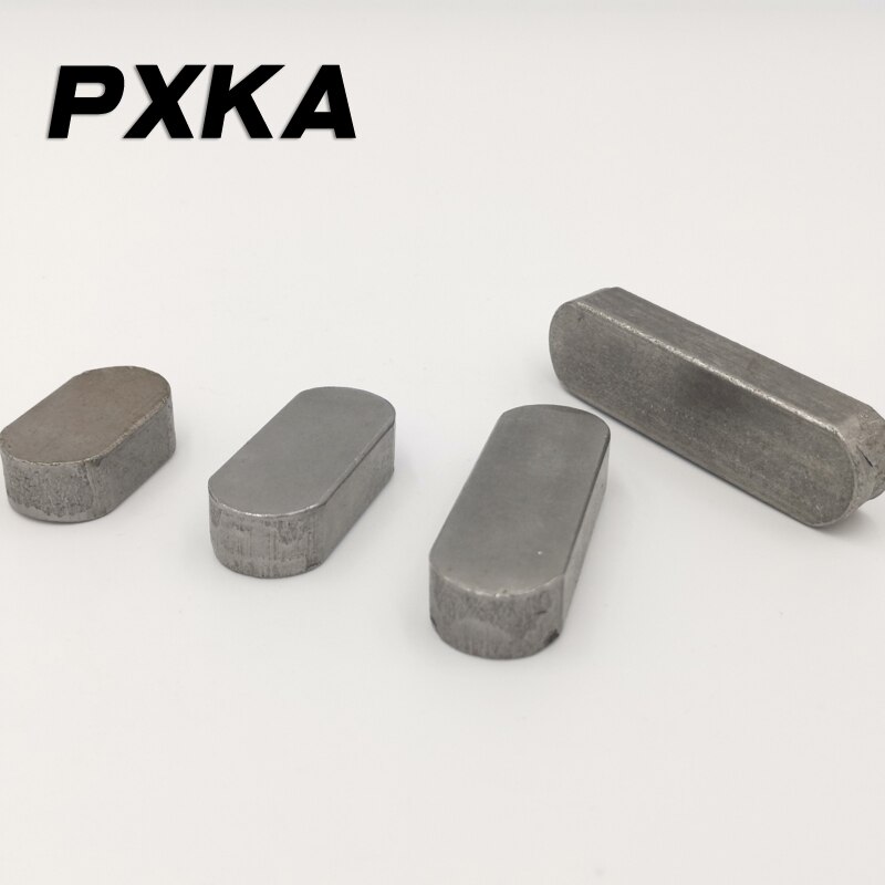 Flat key square pin type a flat key pin 10 * 8 * 16, 10 * 8 * 20