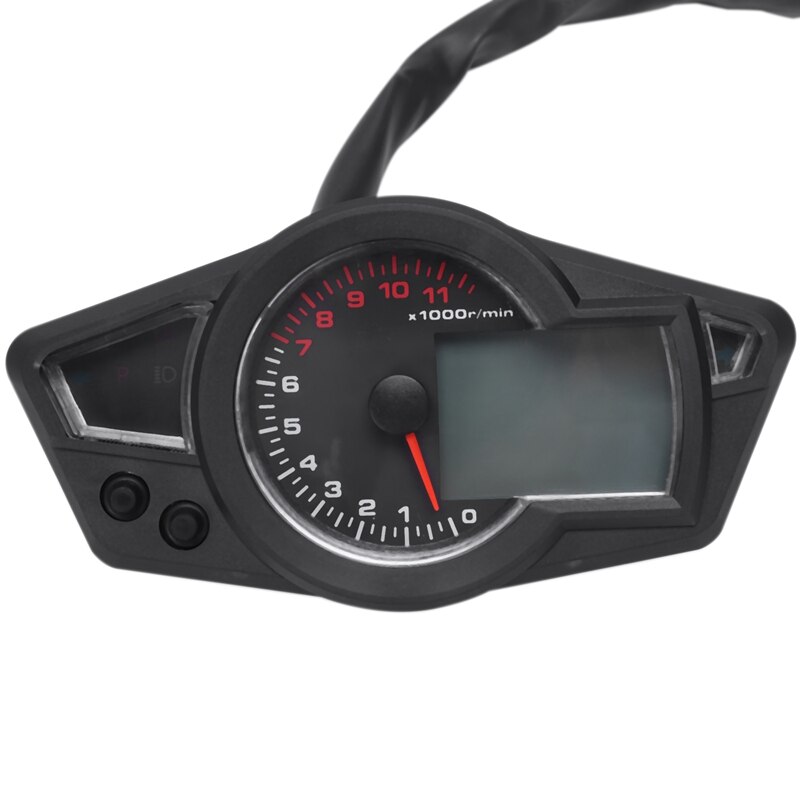 2.5 "Lcd Digitale Speeeter Oeter Backlight Voor Motorfiets, Fiets