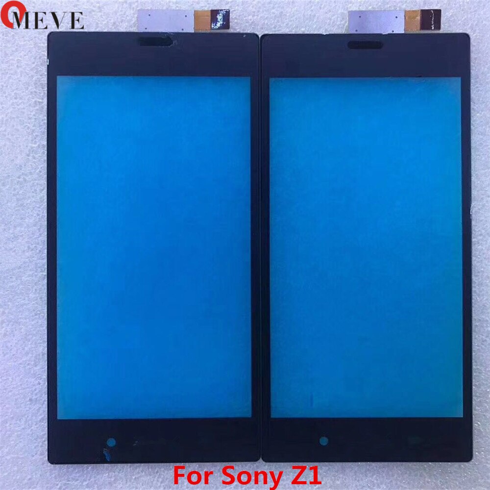 Für Sony Xperia Z Z1 Z2 Z3 Mini Z4 Z5 Kompakte Touchscreen Digitizer Front Glas Objektiv Sensor panel: For Sony Xperia Z1