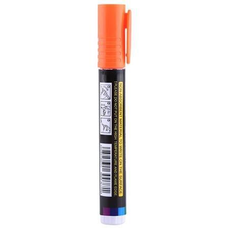Dlkklb 1 pc biodling och bin verktyg bidrottning mark plast märken penna bidrottning märkning tuschpenna set 8 färg bee verktyg: Orange