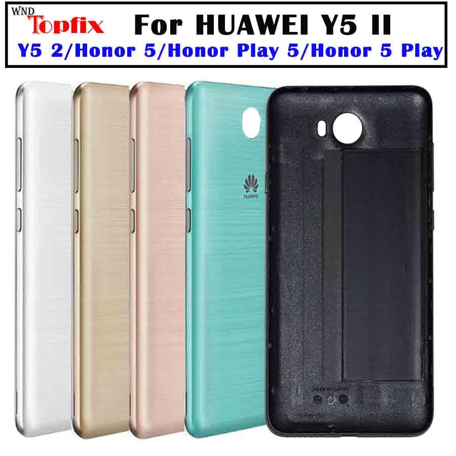 Original For HUAWEI Y5II Y5 II 5" CUN-U29 CUN-L23 CUN-L03 CUN-L33 CUN-L21 CUN-L22 Rear Back Battery Door Cover Housing case