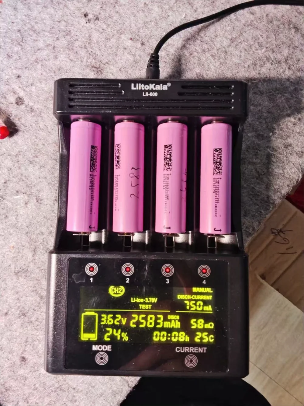 Factory Direct Brand A Grade INR 18650-26E Battery 3.7V 2600mAh Rechargeable Lithium Ion Battery 18650 Bulk Sales