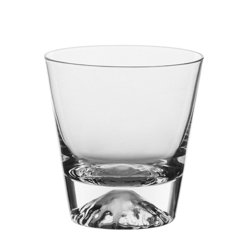 glass family thickened glass whisky glass juice drink snow mountain glass