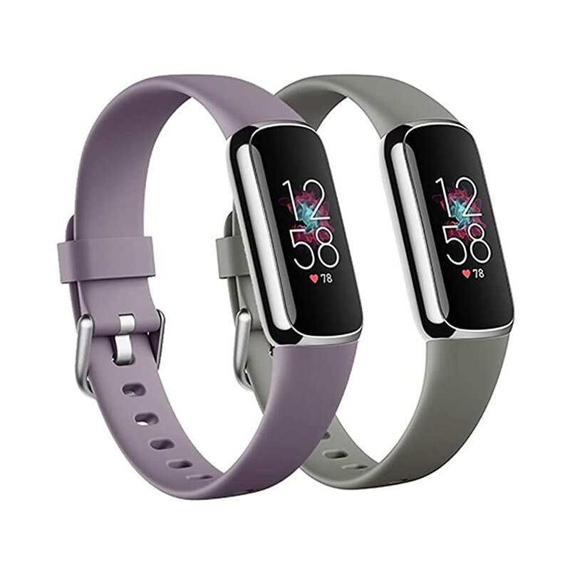 Bracelet de Luxe en Silicone souple pour Fitbit, accessoires pour montre connectée: 1