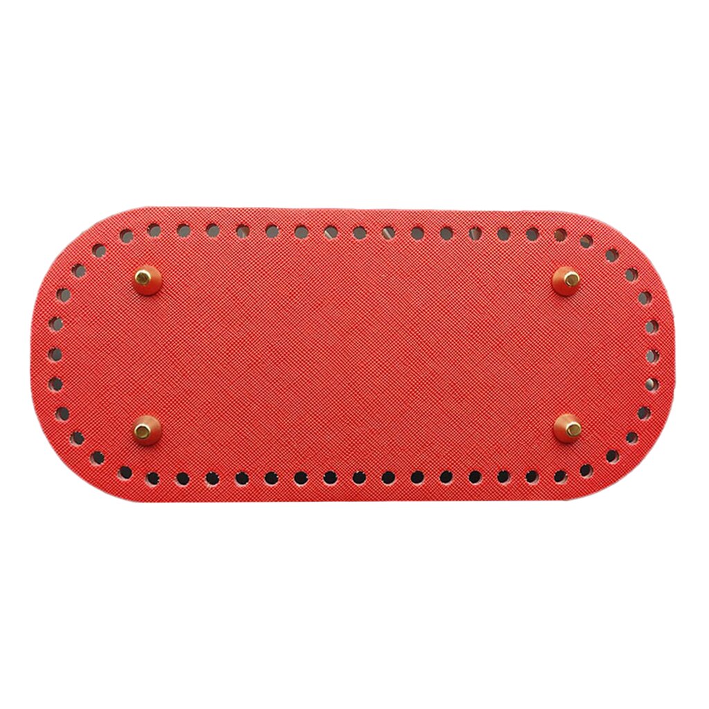 Pre-Geslagen Diy Breien Zakken Bodem Pad Insert Base Gehaakte Tas Maken Levert Tas Reparatie Accessoire: Red