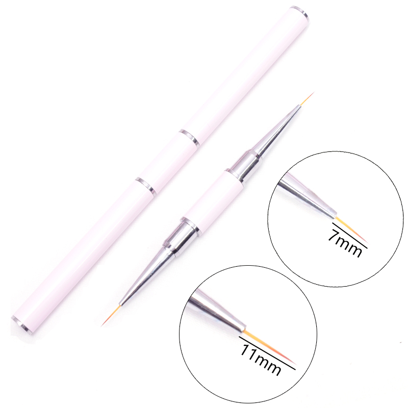 uñas accesorios y herramientas pinceles uñas manicura pincel uñas acrilicas nails Pincel para decoración de uñas, accesorios para manicura, fototerapia, acrílico, UV, extensión de Gel, pintura de revestimiento, 1 ud.