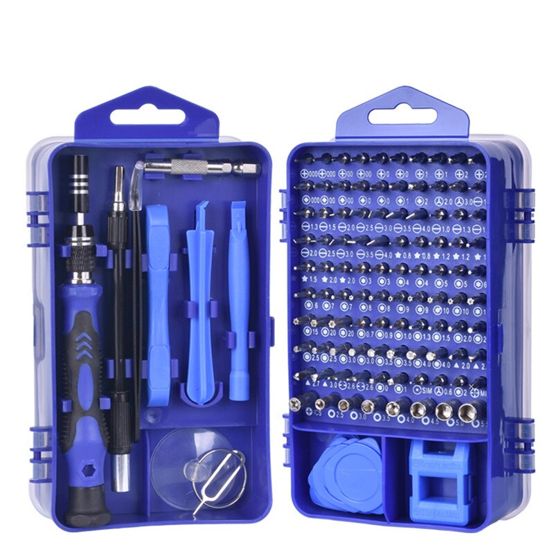 115 In 1 Mobile Phone Repair Tool Set For IPhone IPad Samsung Cell Phone Opening Tools Set Hand Tools Repair Disassemble Kit