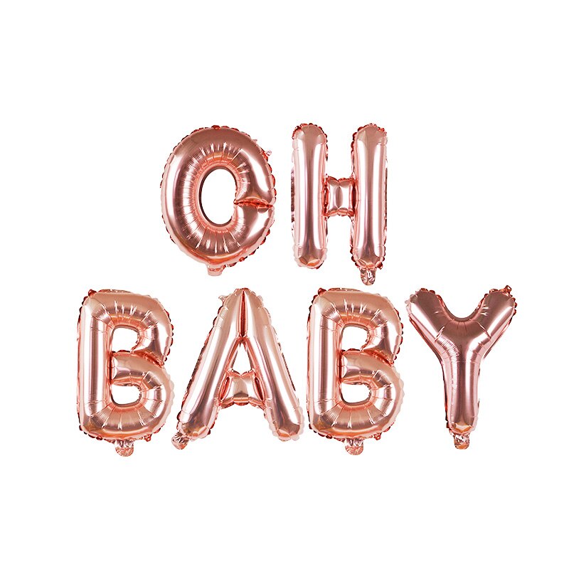 Gender Reveal Decor Pink Paper Banner Decorations Its a Girl Boy Balloons Party Supplies Baby Shower Gender Reveal Oh Baby: B06