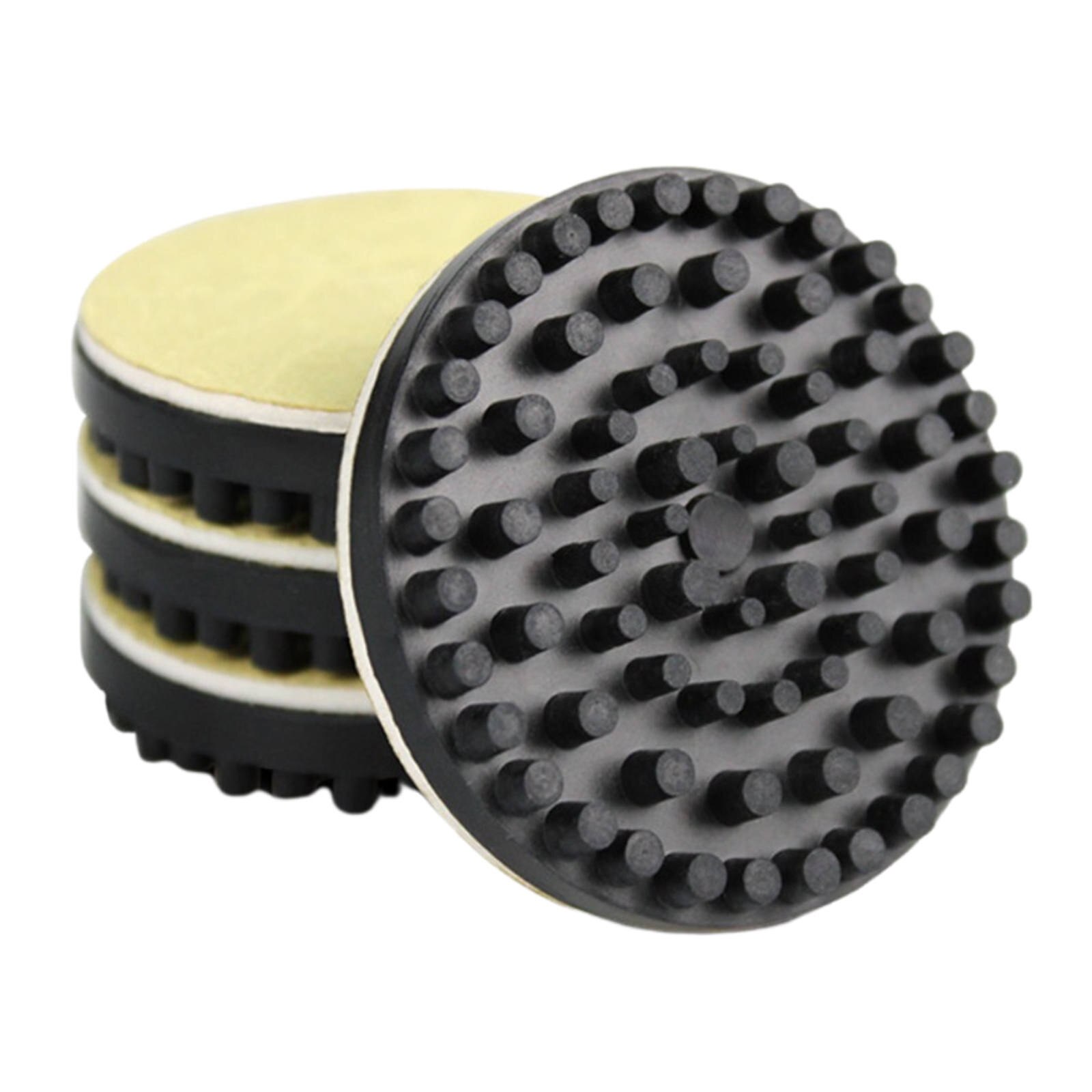 Rubber Turntable Isolation Feet Vibration-Absorption 2 inch Diameter Isolation Stand Feet Pads for Record Player Speakers Parts