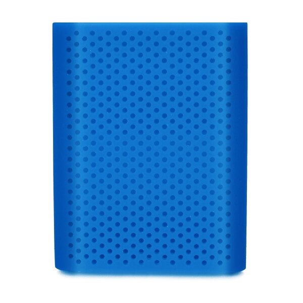 Festplatte Silikon Fall Festplatte Nicht-Slip Schutzhülle Scratch & Shock Proof Schutz Hülse SSD Mantel für samsung T5 T3: Blau