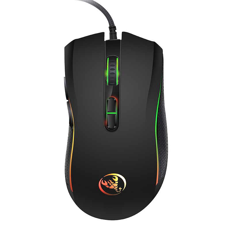 Muizen Computer Spel Bedrade Gaming Muis Gamer 7 Button 3200Dpi Led Opt... – Vicedeal