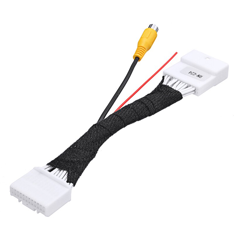 Voor Renault Stepway Vivaro Dacia Sandero 24Pin Originele Video Input Switch Reverse Parking Camera Rca Adapter Kabel Mayitr