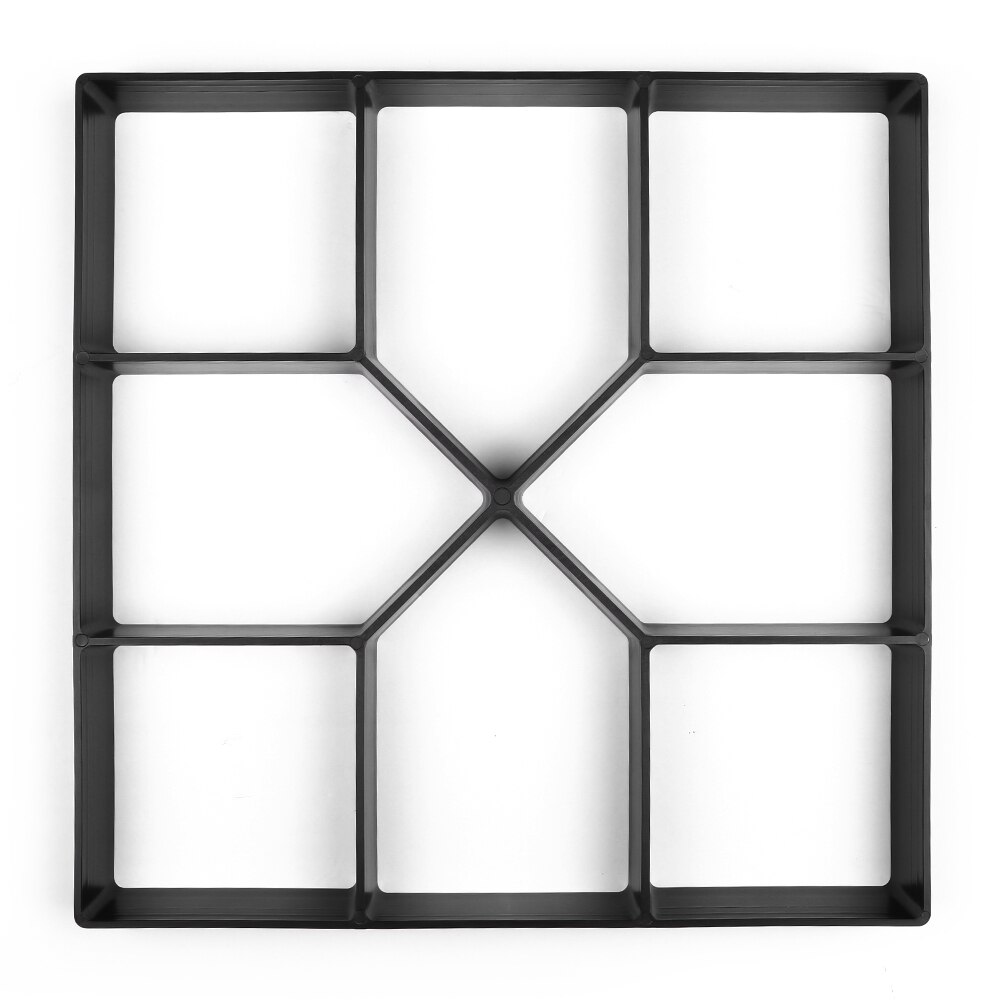 Path Maker Mold Reusable Concrete Cement Stone Paver Walk Mould DIY Reusable Concrete Brick Mold