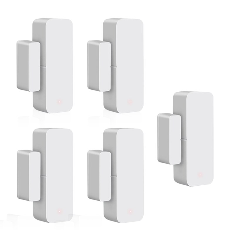 Home Safety Alarm System Standalone Magnetic Sensors Independent Wireless Home Door Window Entry Burglar Alarm Security Alarm: 5pcs