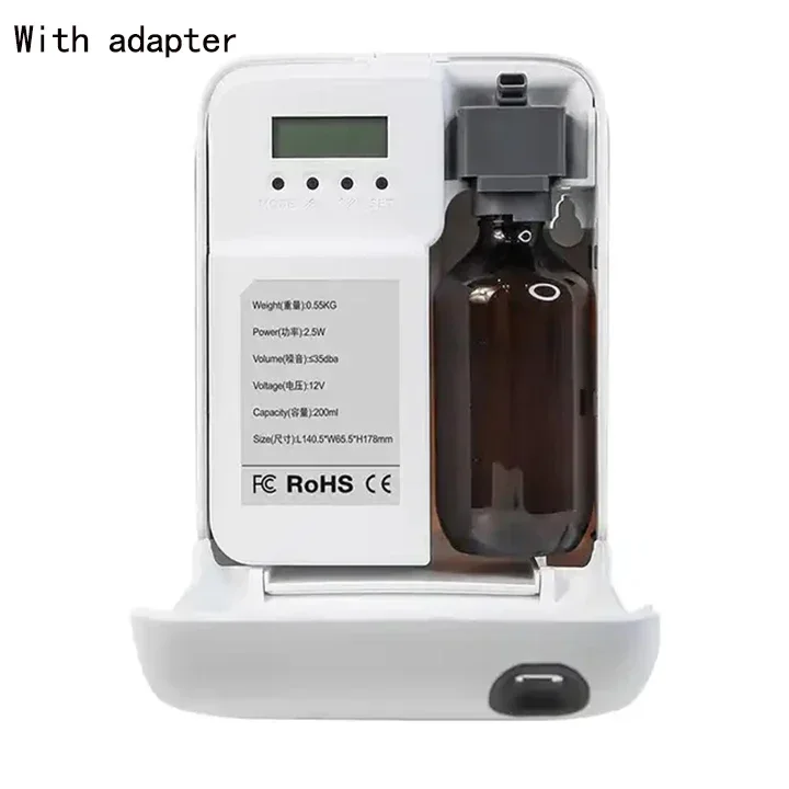 Smart Aroma Diffuser Essential Oil Fragrance Machine Bluetooth Home Freshener Device Portable Electric Aromatic Oasis For Hotel: light green