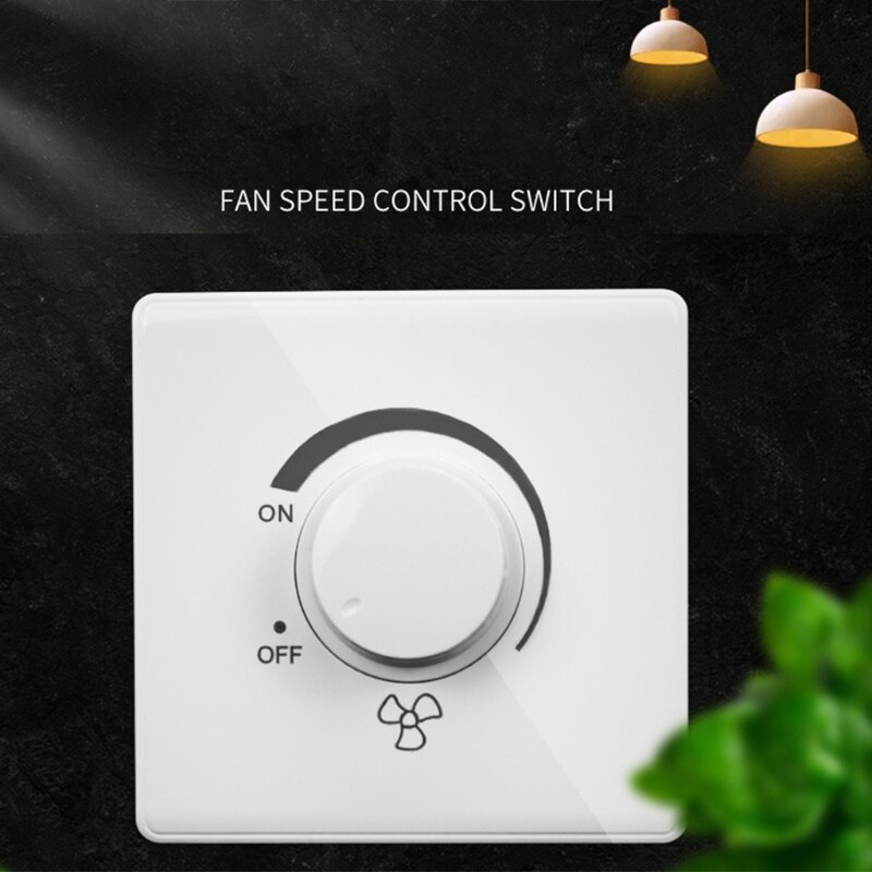 86 Type Plafond Fan Aanpassing Traploze Snelheidsregelaar Muur Dimmer 220V 10A 19QE