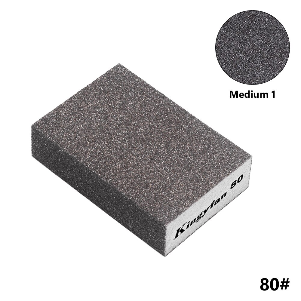 Sanding Sponges Sanding Blocks Sponge Sand Block Polishing Wood Furniture Metal Derusting Polishing Sandpaper Washable: 180-240 Grit