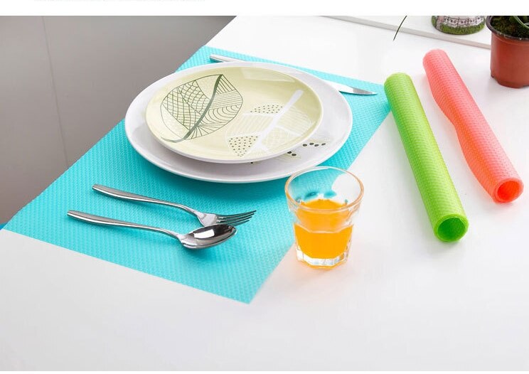 1 stk silikone anti-bakteriel antifouling køleskabspuder vandtæt mat køkkengrøntsager frugt friske bordplader