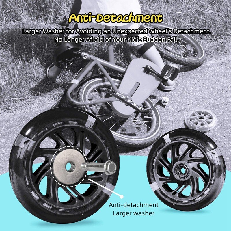 Bike Training Wielen Voor Kinderen Fiets Verstelbare Stabilisator Geschikt Voor 12 14 16 18 20 Inch Kinderen Fiets