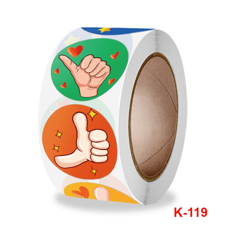 Rew Sticker 500pcs Encouragement Reward Stickers Thumbs Up Rew... – Grandado