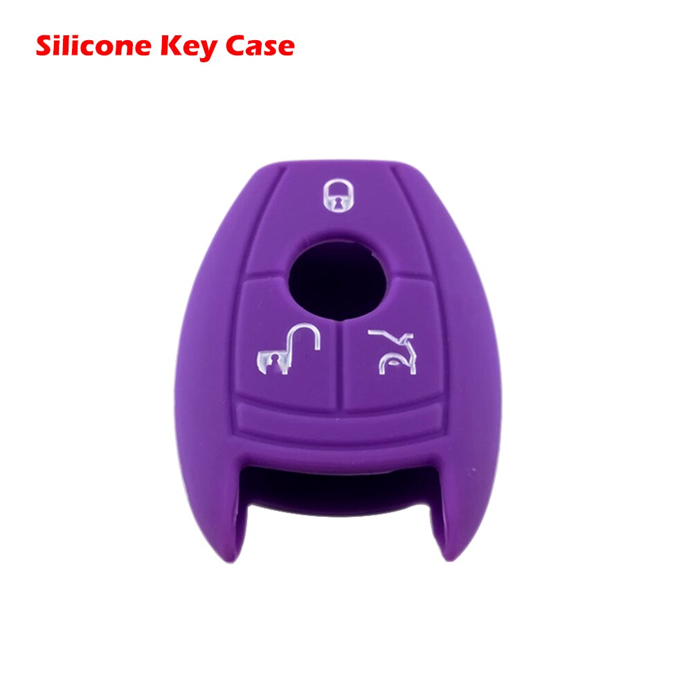Silicone Case Protector Fob Cover Smart Entry Remote Skin Holder Car Keychain