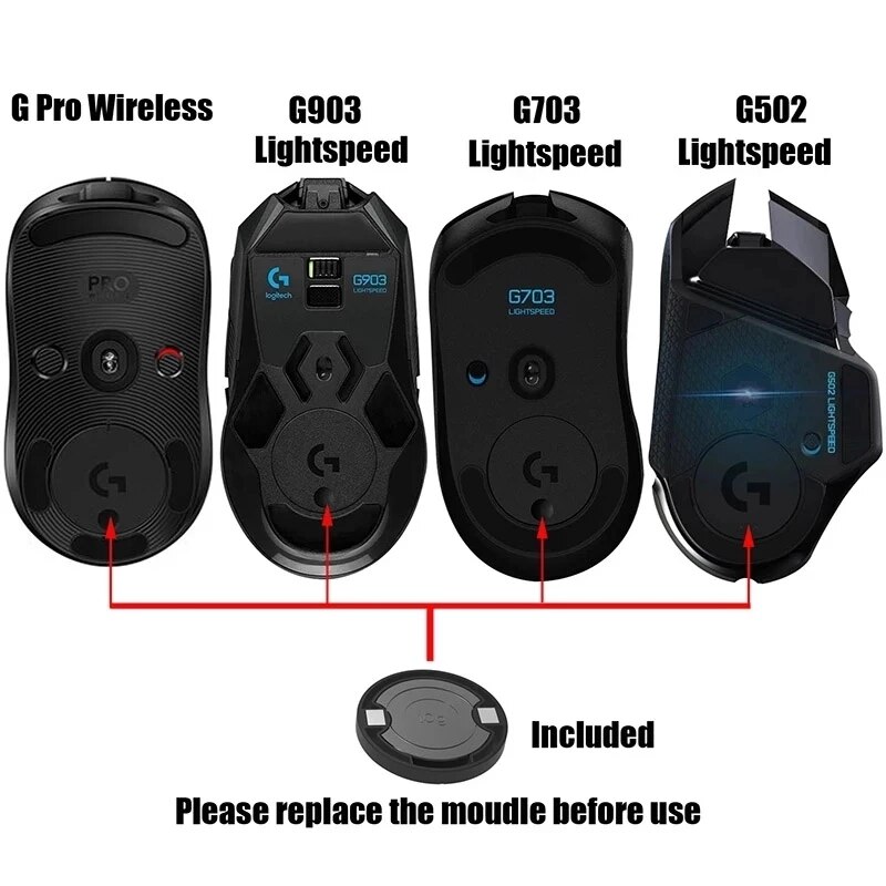 Logitech Opladen Dock Pitta Studio Draadloze Muis Power Bank Voor G403 502 703 903 Hero G Pro Draadloze X Superlight