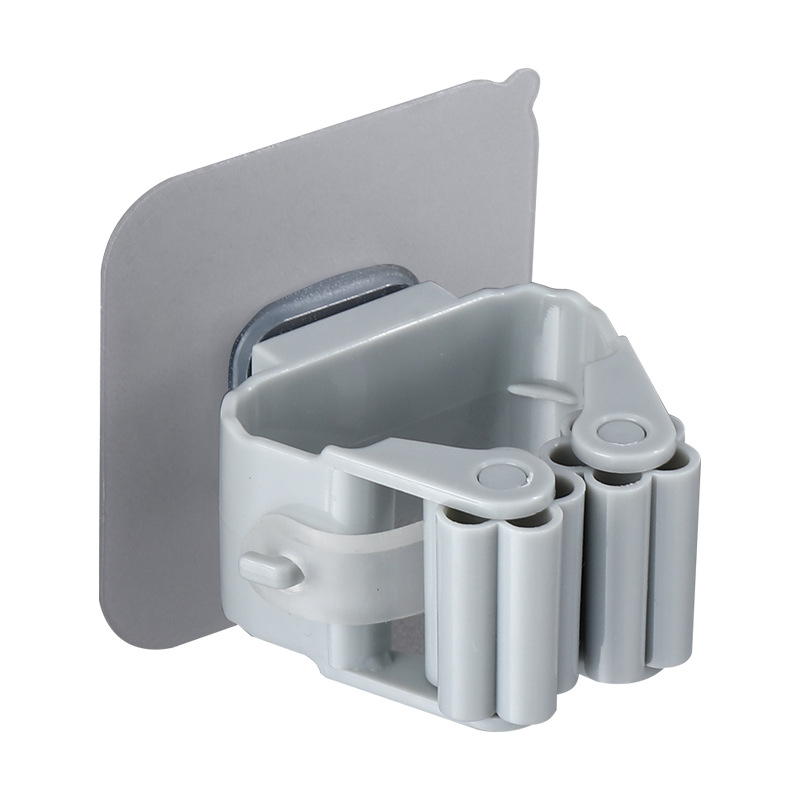 Selbstklebende Mehrzweckhaken für Küche und Badezimmer, Wandmontage, Mopp-Organizer, Halfter, Bürste, Besen-Organizer, stärker Aufhänger