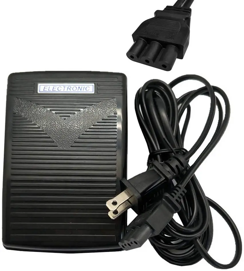 Foot Control Pedal Sewing Machine Part033770217 JANOME 644D 734D VIKING HUSKYSTAR Connector LEAD CORD H003825-220Speed Adjustor