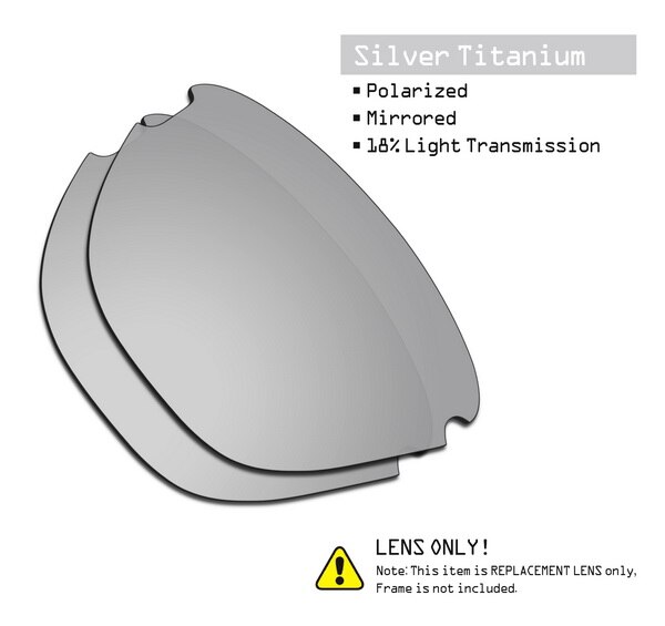 SmartVLT Polarisierte Ersatz Linsen für Oakley Frogskins Lite Sonnenbrille-Mehrere Optionen: Titan-ShieldCoat