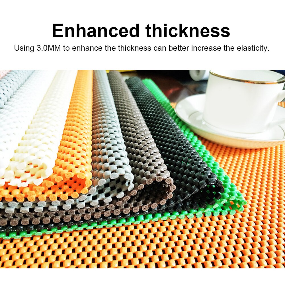 200 x 30cm pvc skum hul anti-skrid måtte skuffe hylde liner anti-skrid skab pantry køkken hult tæppe måtte skuffe måtte tæppe