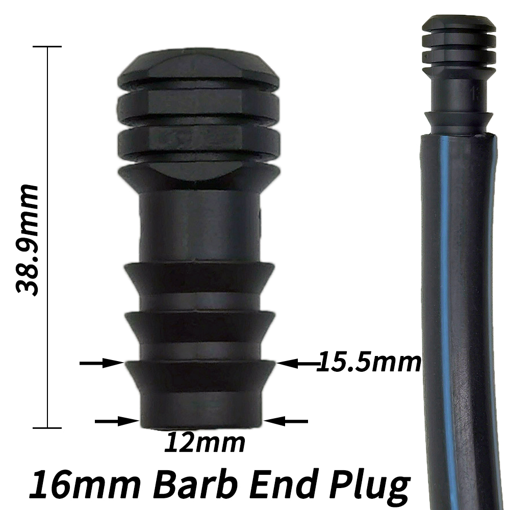 34 Pz 1/2 "kit di Raccordi per Irrigazione a Goccia Dritto tee Gomito Spina per 1/2 Pollici 16mm Tubo di Irrigazione da Giardino Tubo Collegare